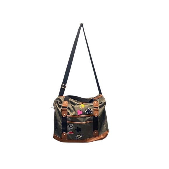 Madden Girl Handbags - Madden Girl Duffle Bag Green One Size